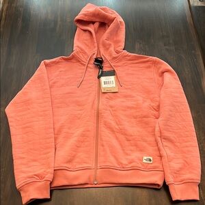 The North Face Pink Full-Zip Hoodie
